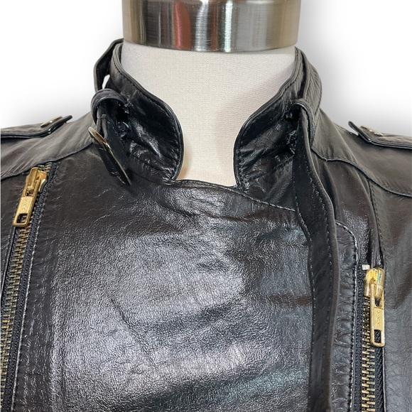 Vintage Wilson Leather 1980’s Motorcross Racing Leather Jacket - Picture 12 of 13